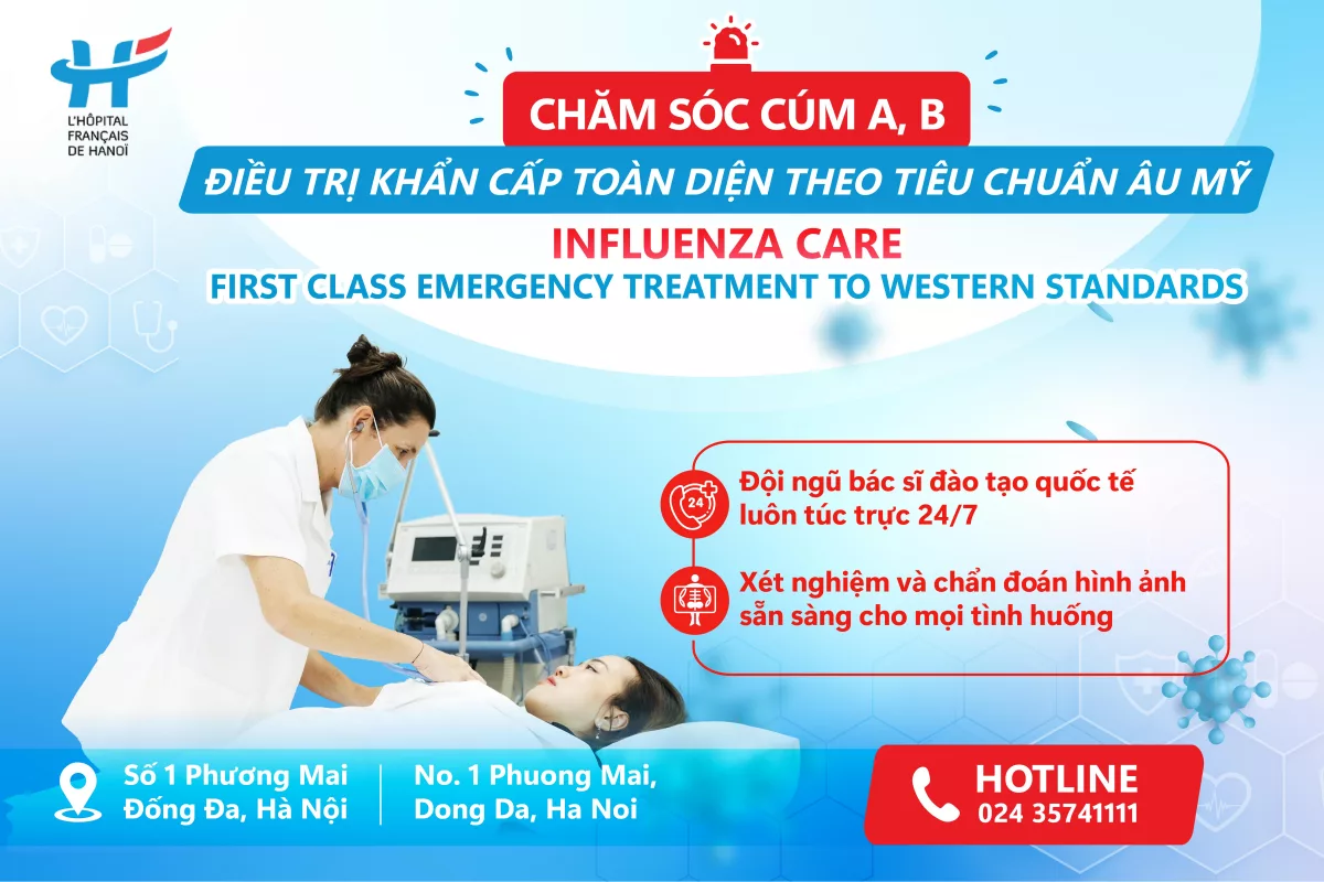 Influenza Care: First class Emergency Treatment to Western Standards